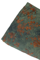 Flocked Mini Skirt