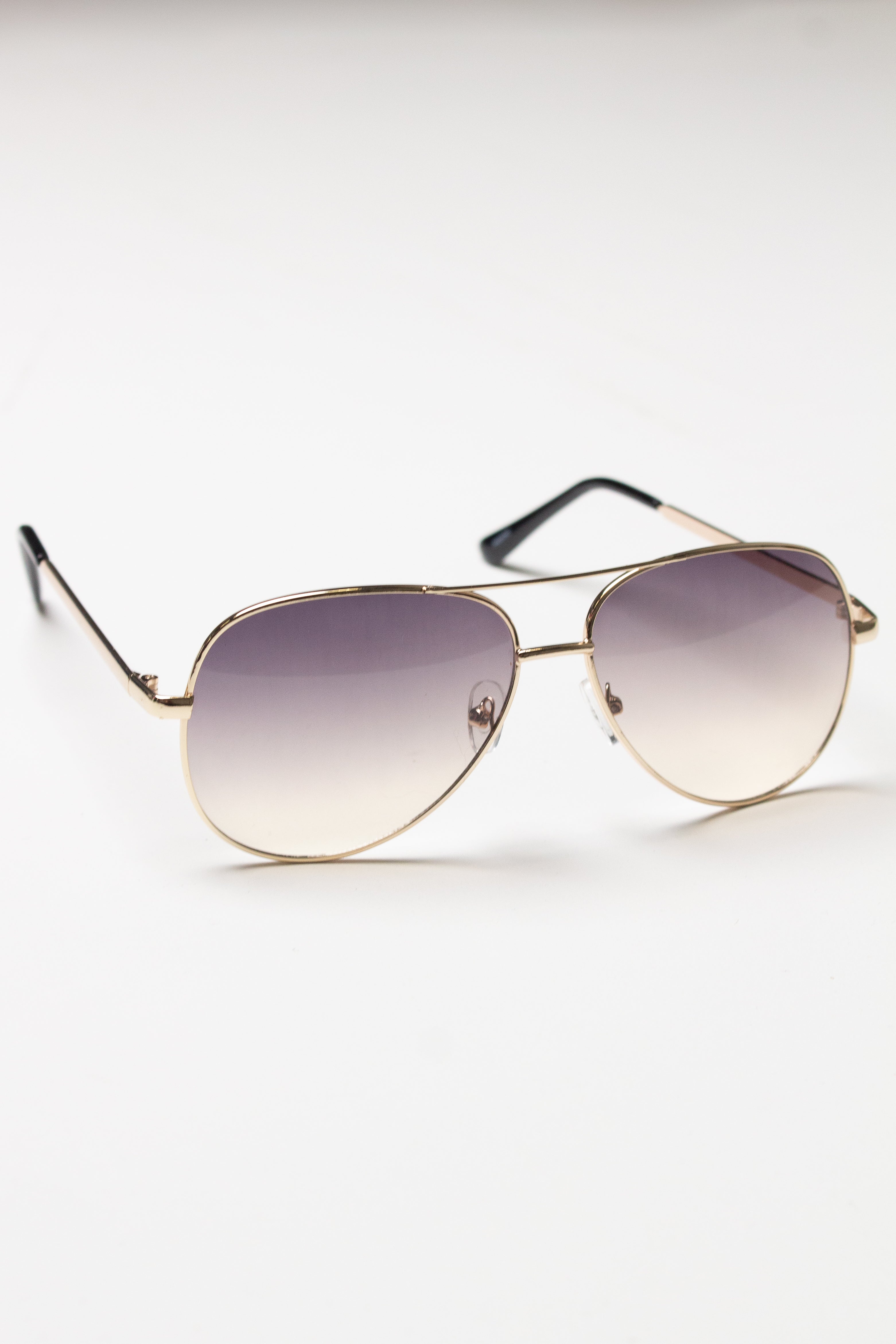 Ombre Lens Metal Aviator