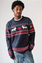 Mystery Mens Modern Ugly Christmas Sweater