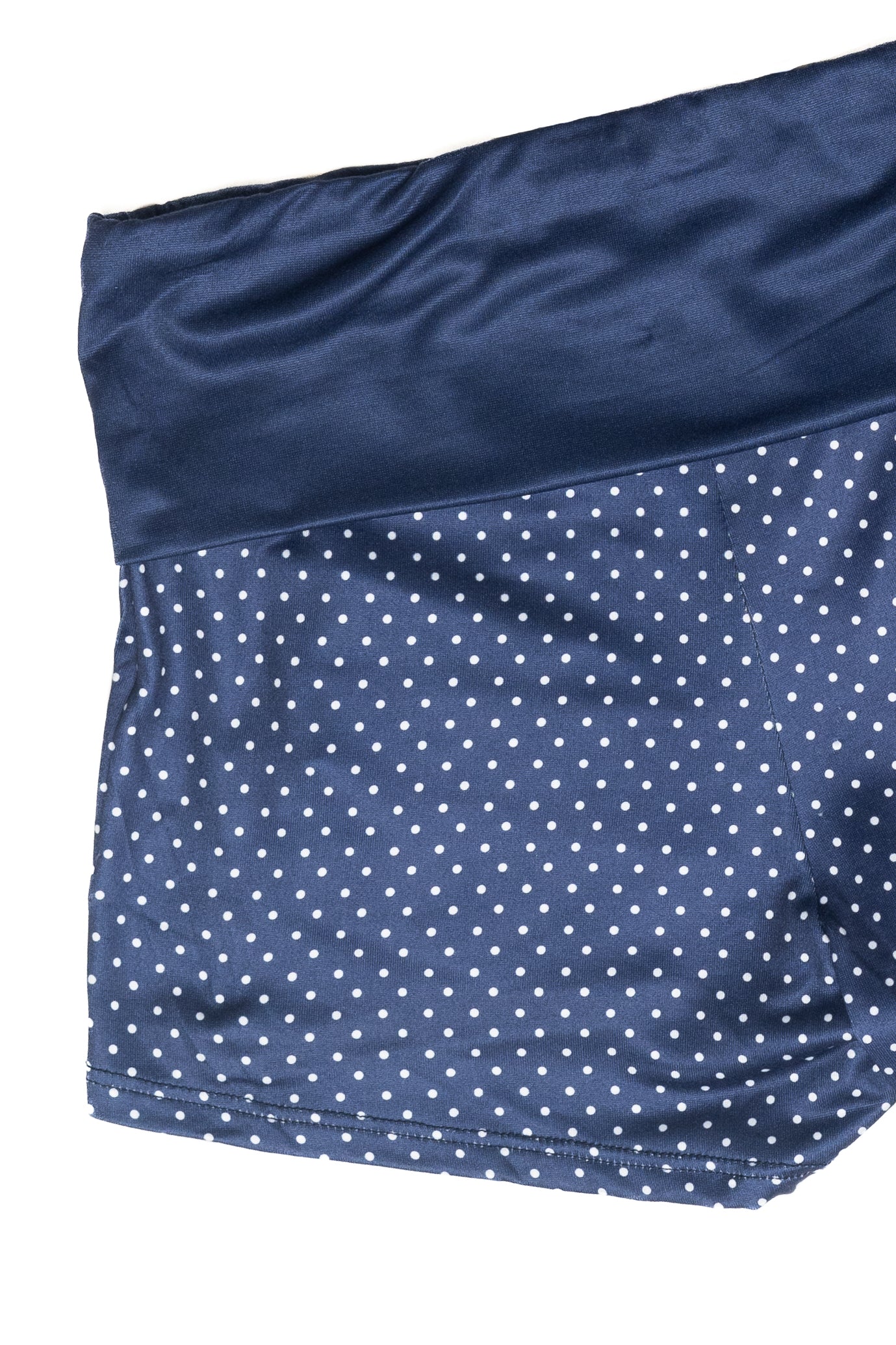 Patterned Fold Over Shorts