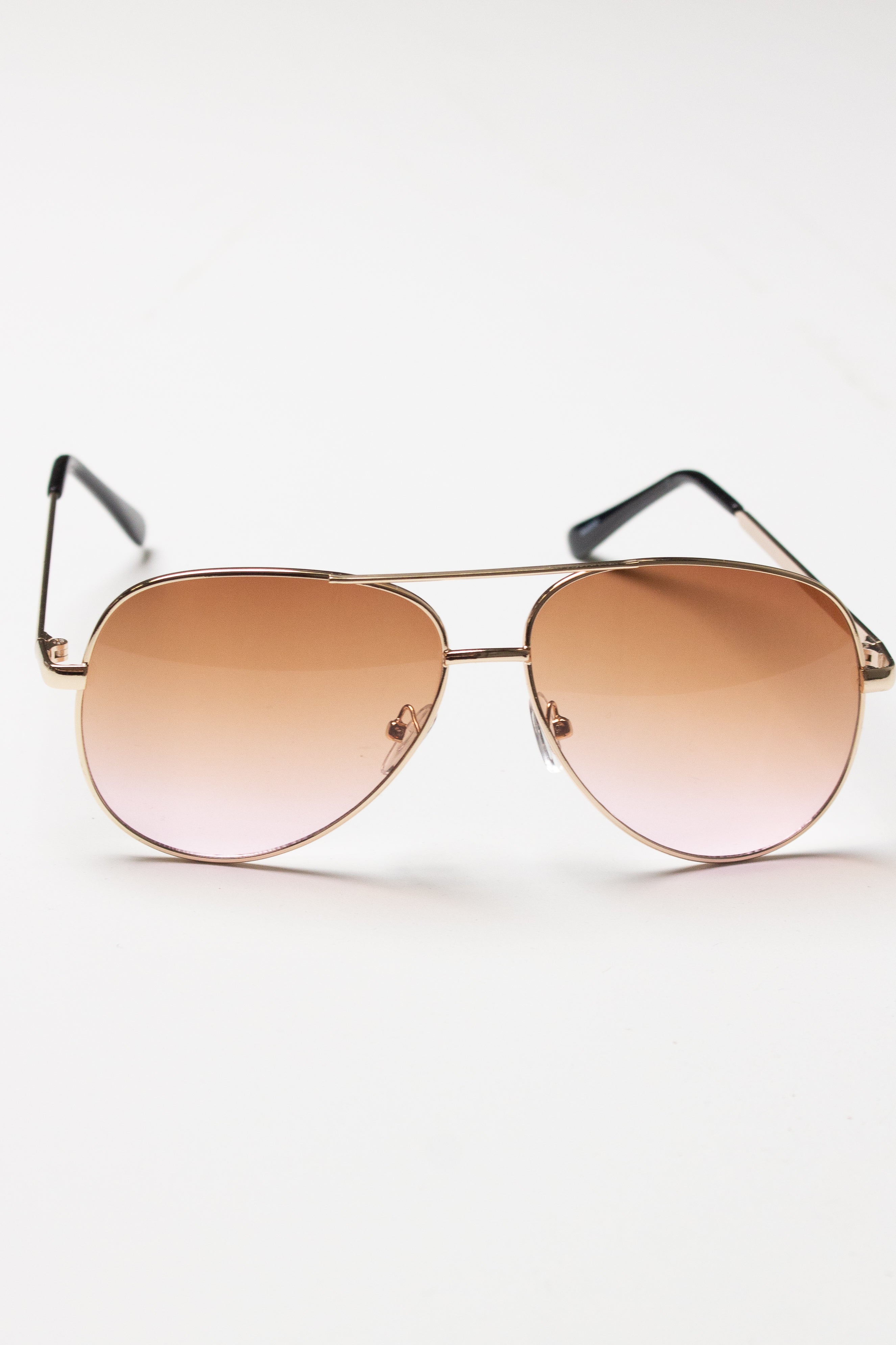 Ombre Lens Metal Aviator