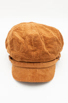 Wide Wale Corduroy Cabbie Hat