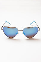 Metal Heart Pastel Sunglasses