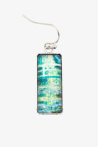 Waterlilies and Japanese Bridge Monet Earrings