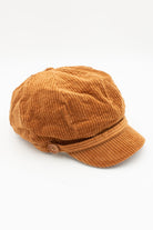 Wide Wale Corduroy Cabbie Hat