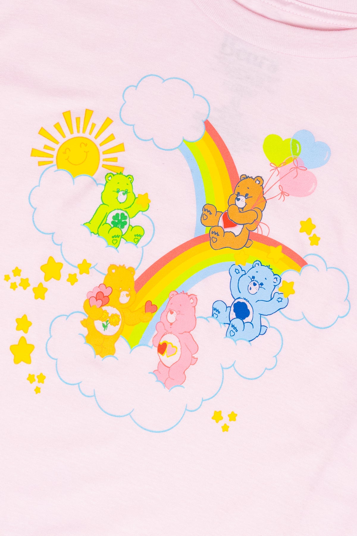 80s Style Care Bear Crop Top