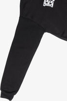 Graphic Applique Boatneck Sweatshirt