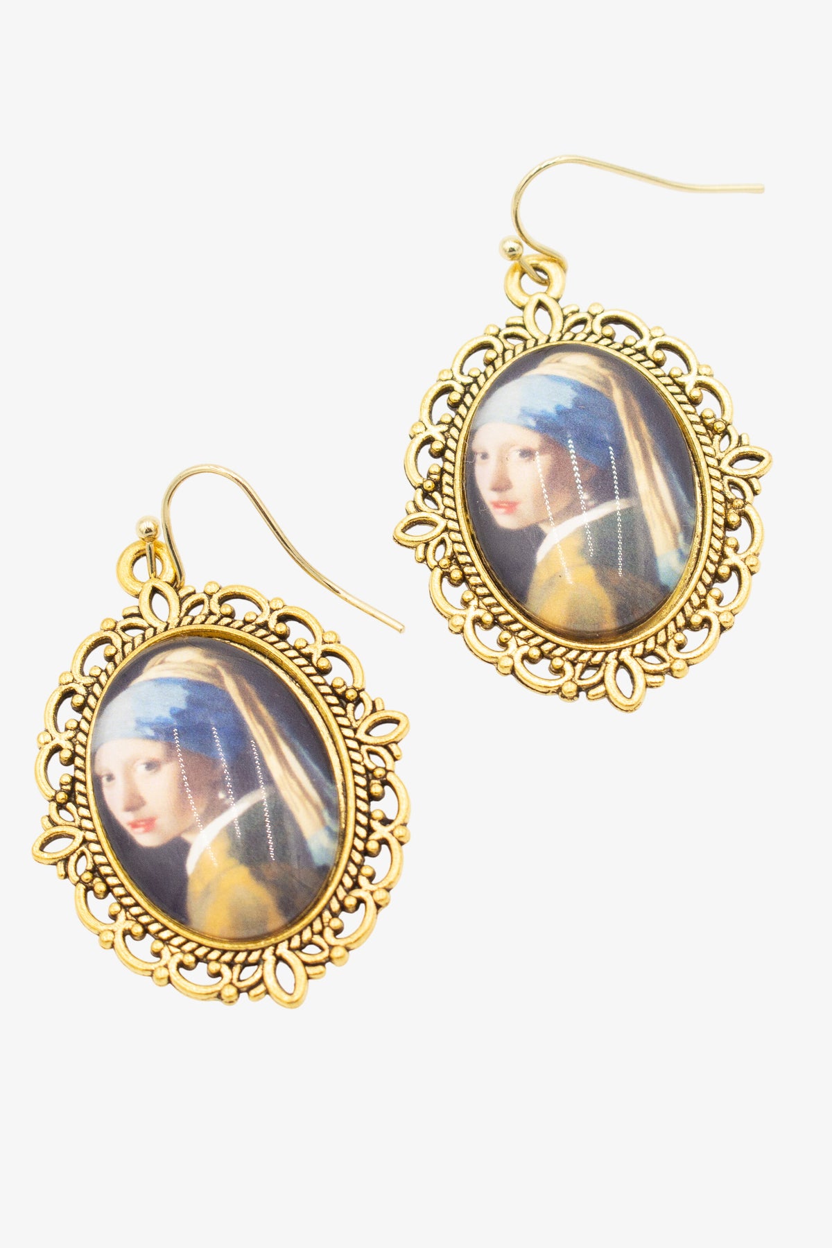 Girl With a Pearl Earring Vermeer Earrings