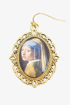 Girl With a Pearl Earring Vermeer Earrings