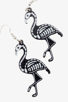 X-Ray Flamingo Earrings