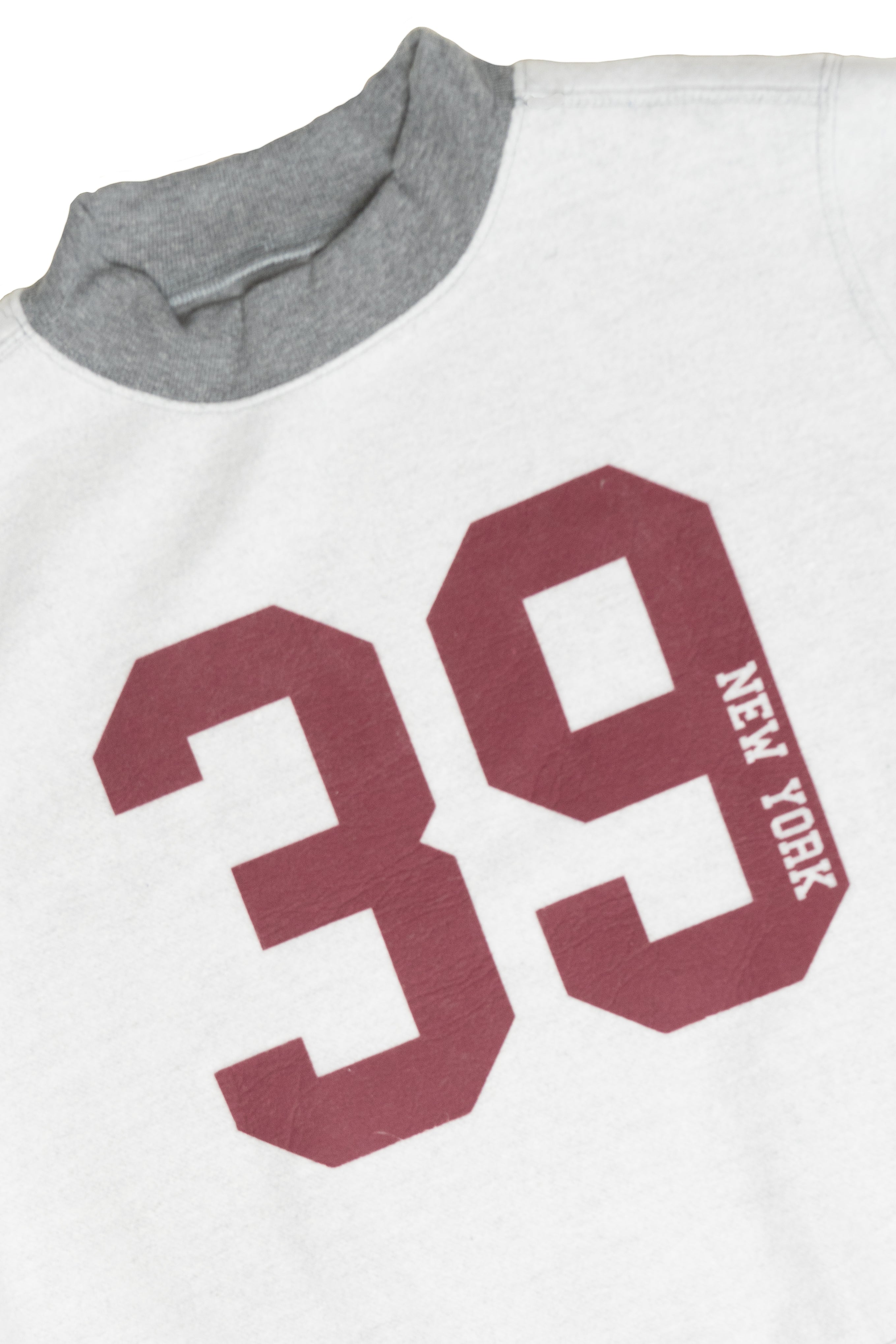 Reversible Mock Neck Graphic Sweatshirt 