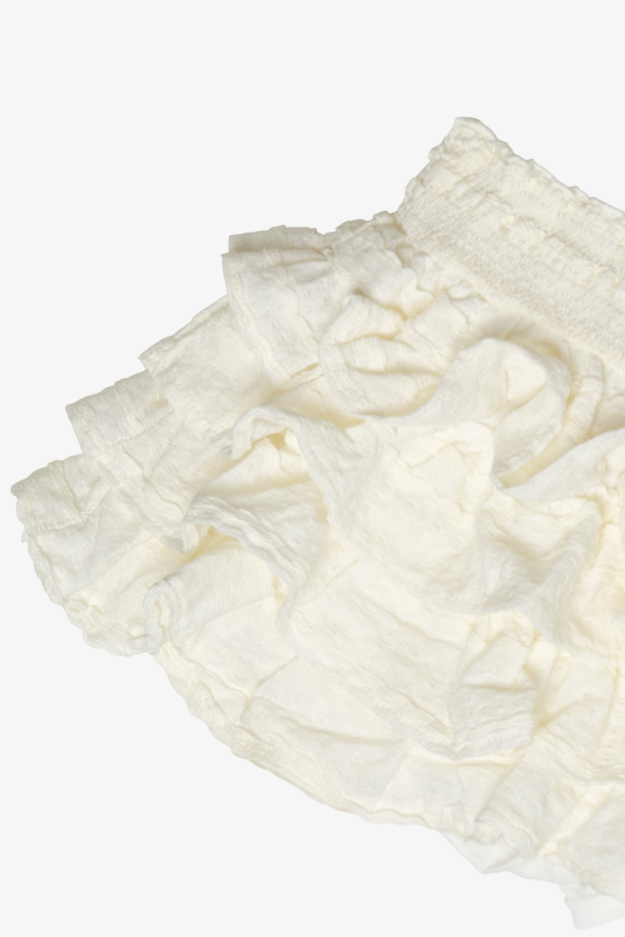 Ruffled Tiered Shorts