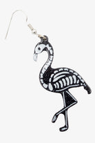 X-Ray Flamingo Earrings