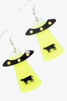 Cow Abduction Earrings