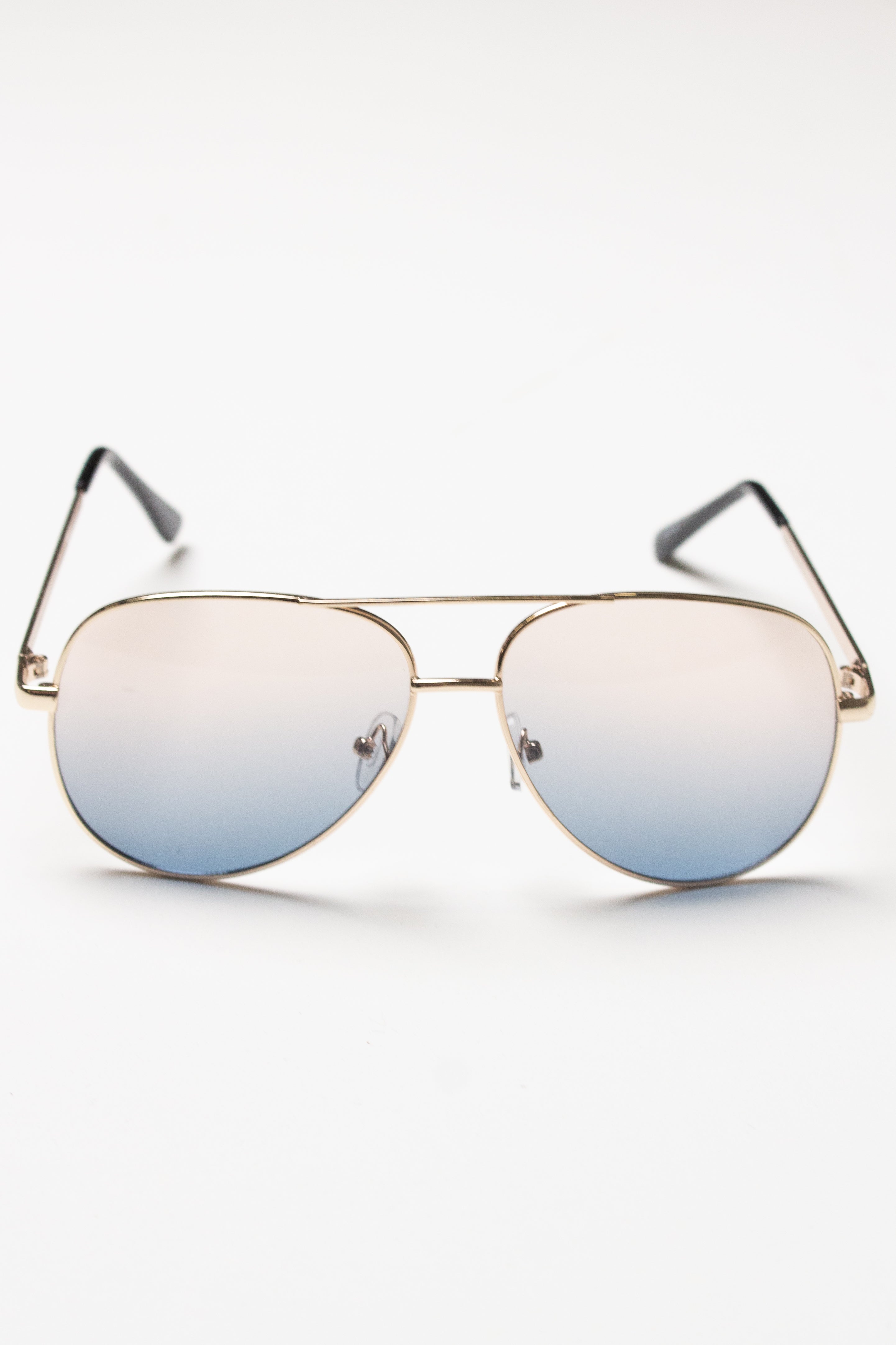 Ombre Lens Metal Aviator