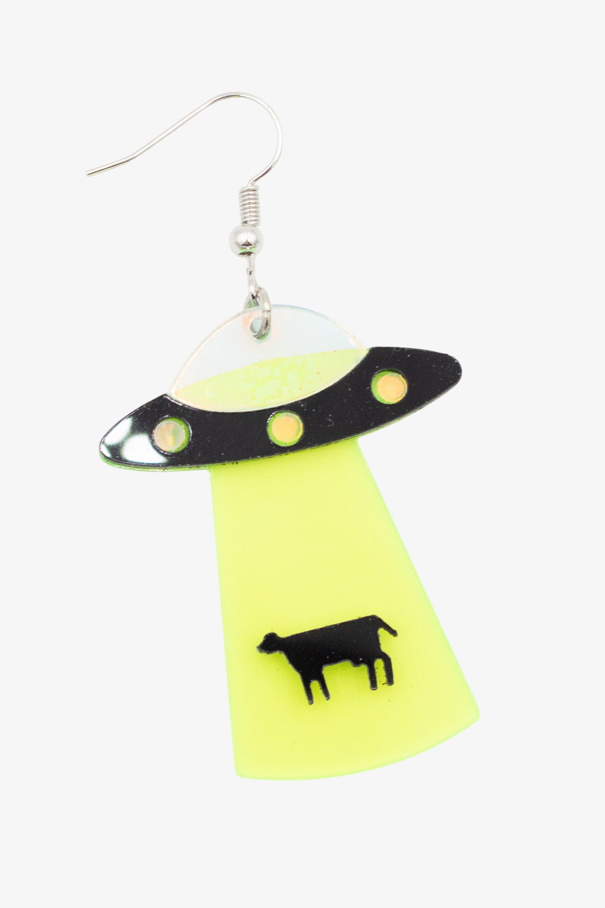 Cow Abduction Earrings