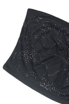 Floral Rhinestone Tube Top