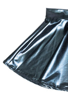 Metallic Circle Swing Skirt