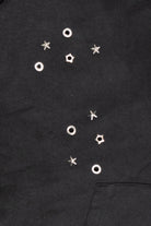 Studded Star Zip Hoodie