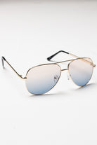 Ombre Lens Metal Aviator