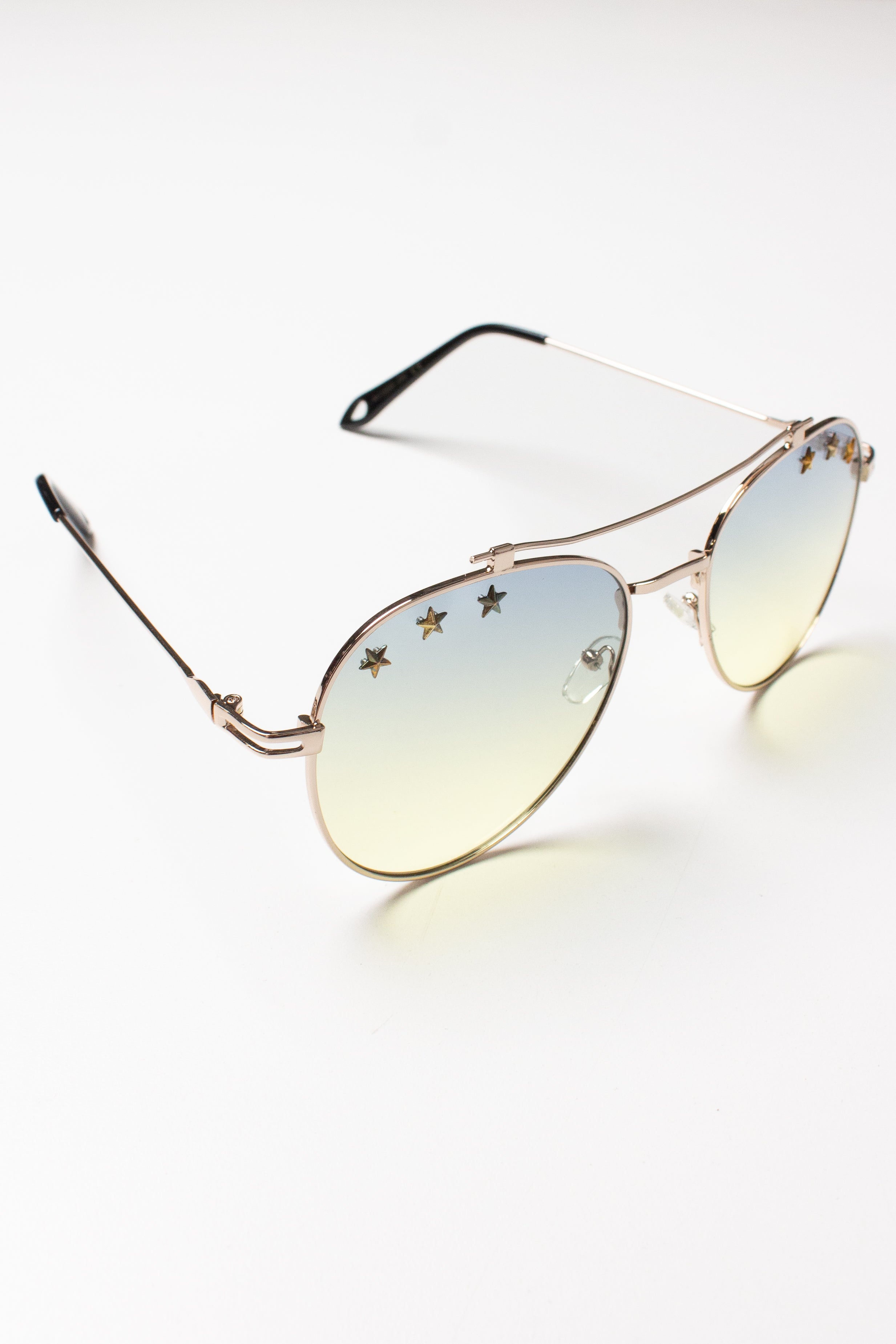 Star Aviators Ocean Lens Sunglasses