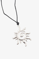Spiral Sun Necklace