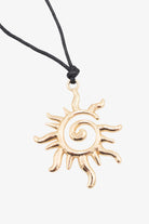Spiral Sun Necklace