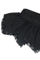 Lace Layered Sharkbite Skirt