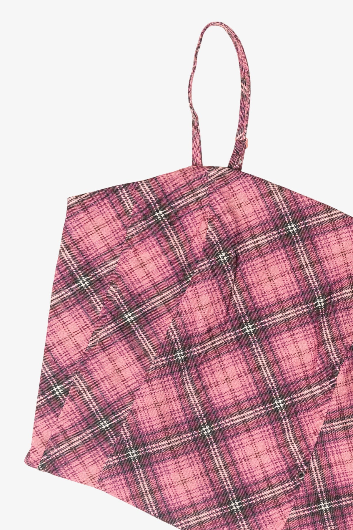 Plaid Corset Top