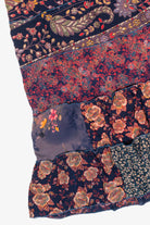 Scarf Prints Tiered Maxi Skirt