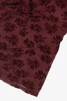 Mesh Flocked Babydoll Cami 