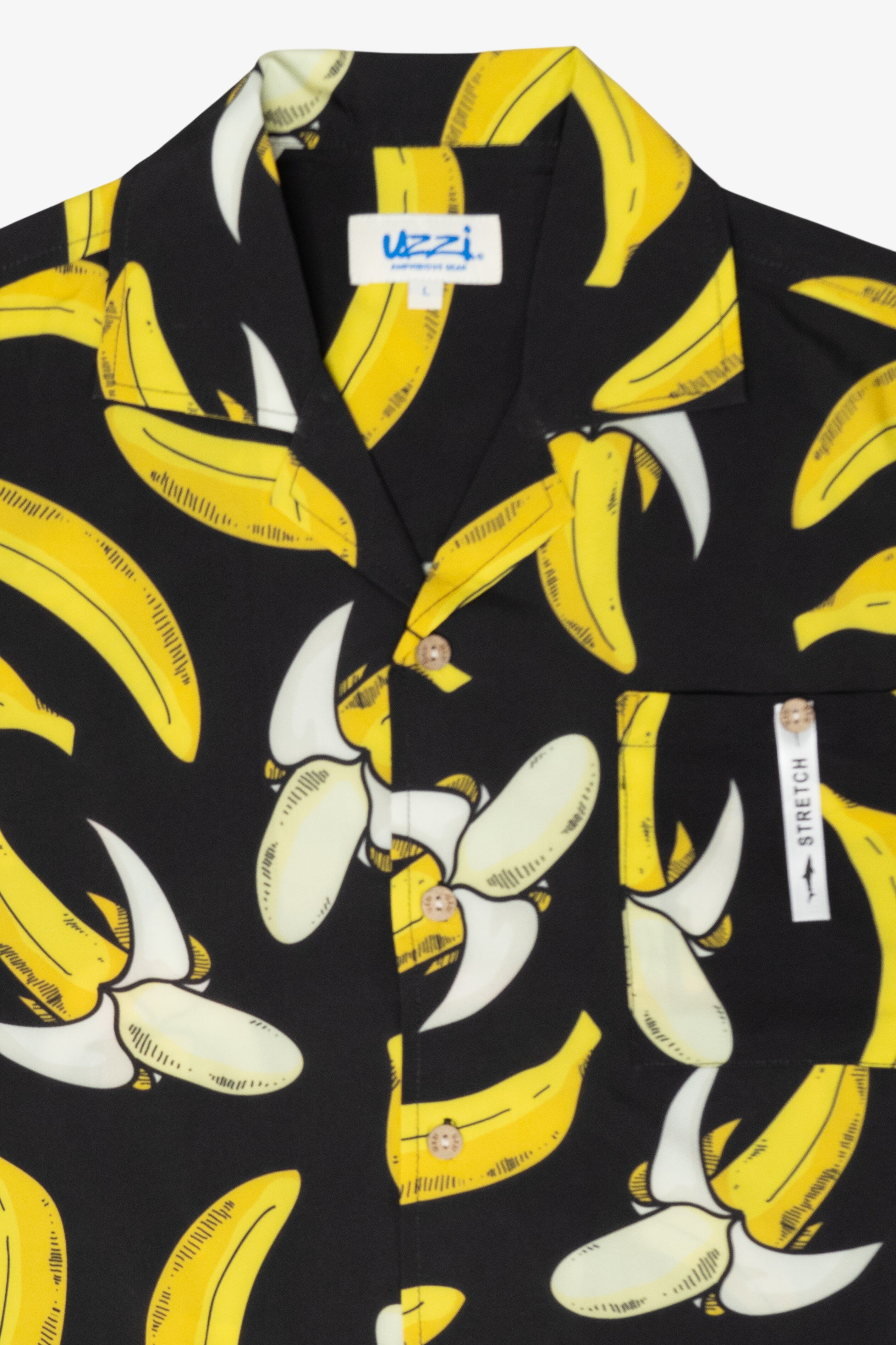 Bananas Hawaiian Button Up Tee