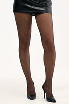 Sparkle Fishnet Tights