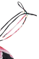 Mesh Lily Beaded Halter Neck