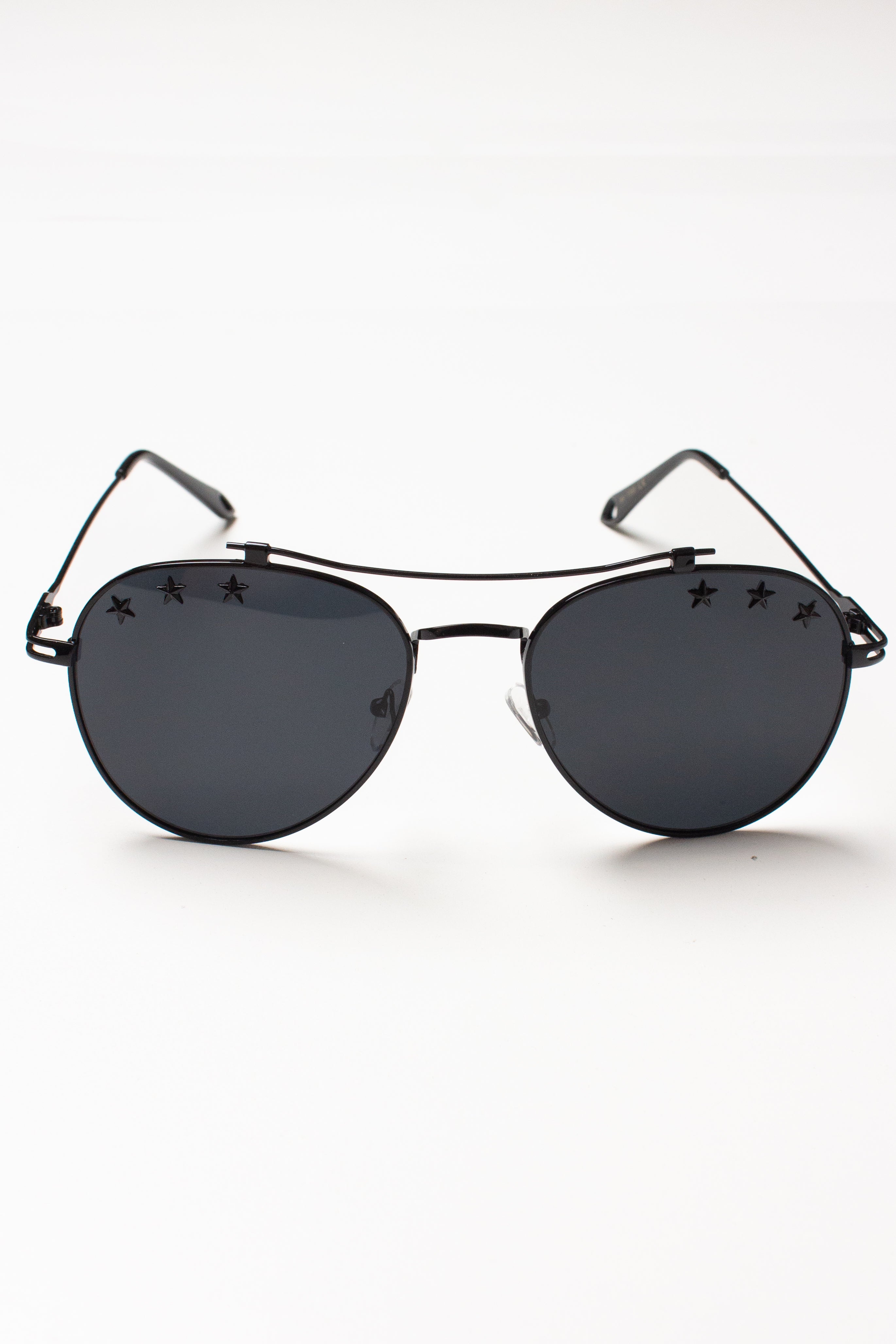 Star Aviator Solid Lens Sunglasses