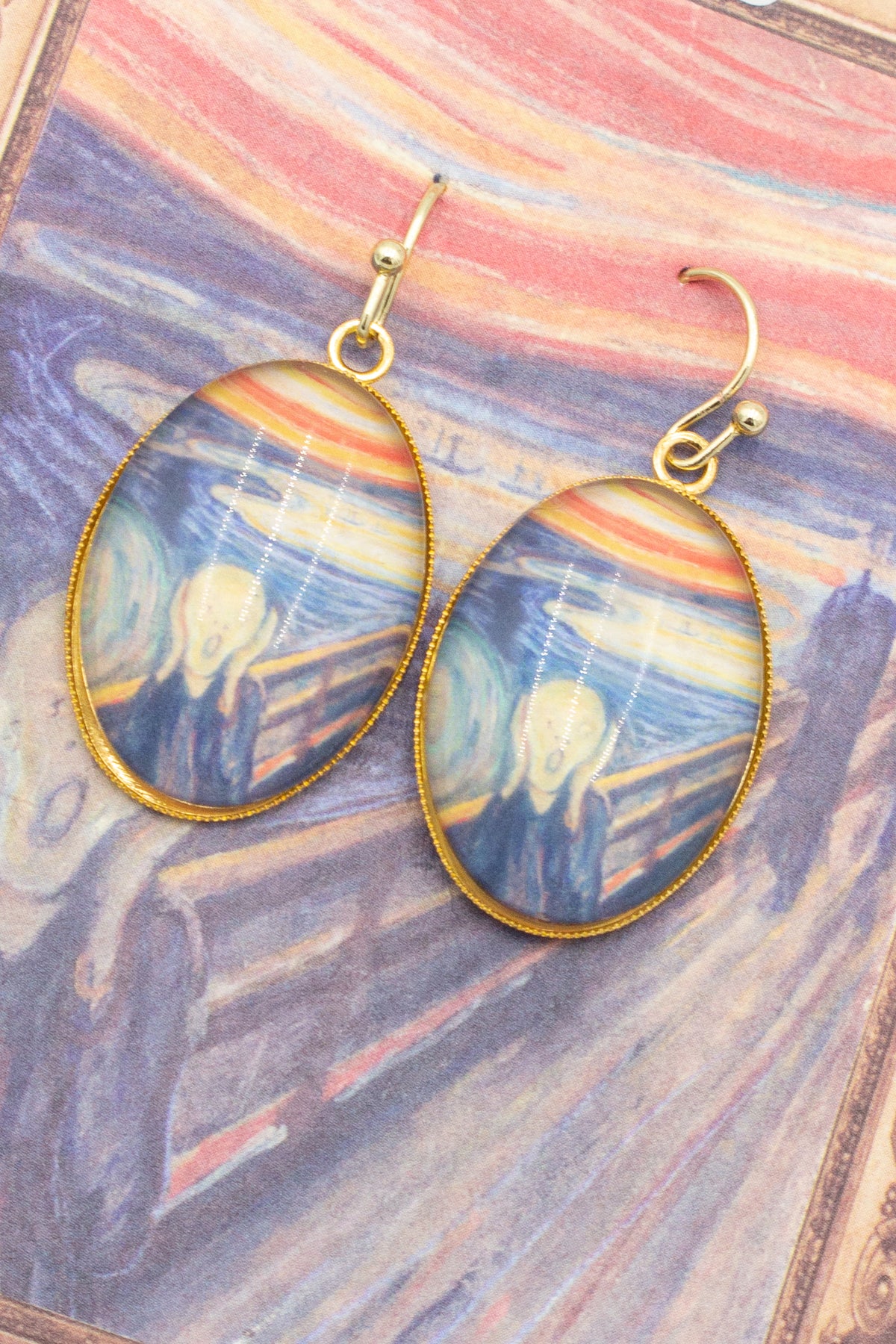 The Scream Munch Earrings