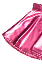 Metallic Circle Swing Skirt