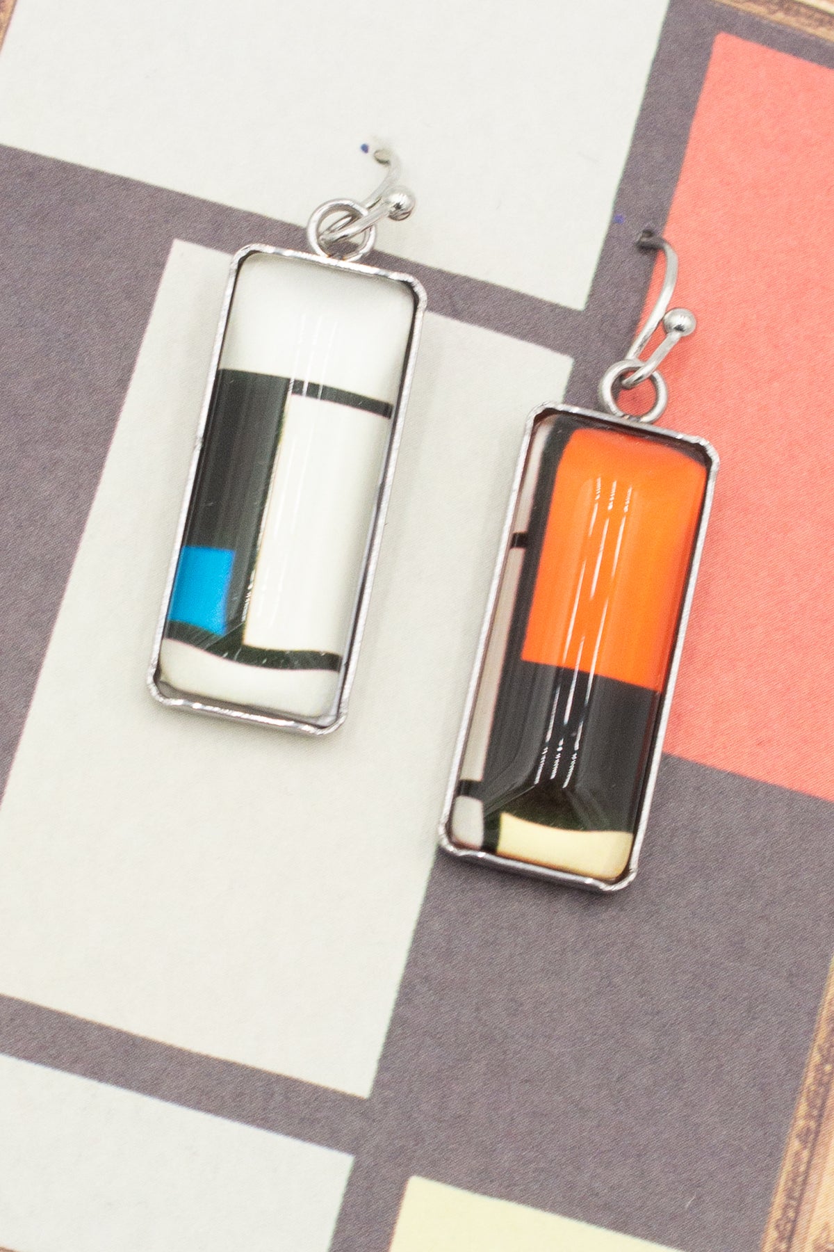 Composition A Mondrian Earrings