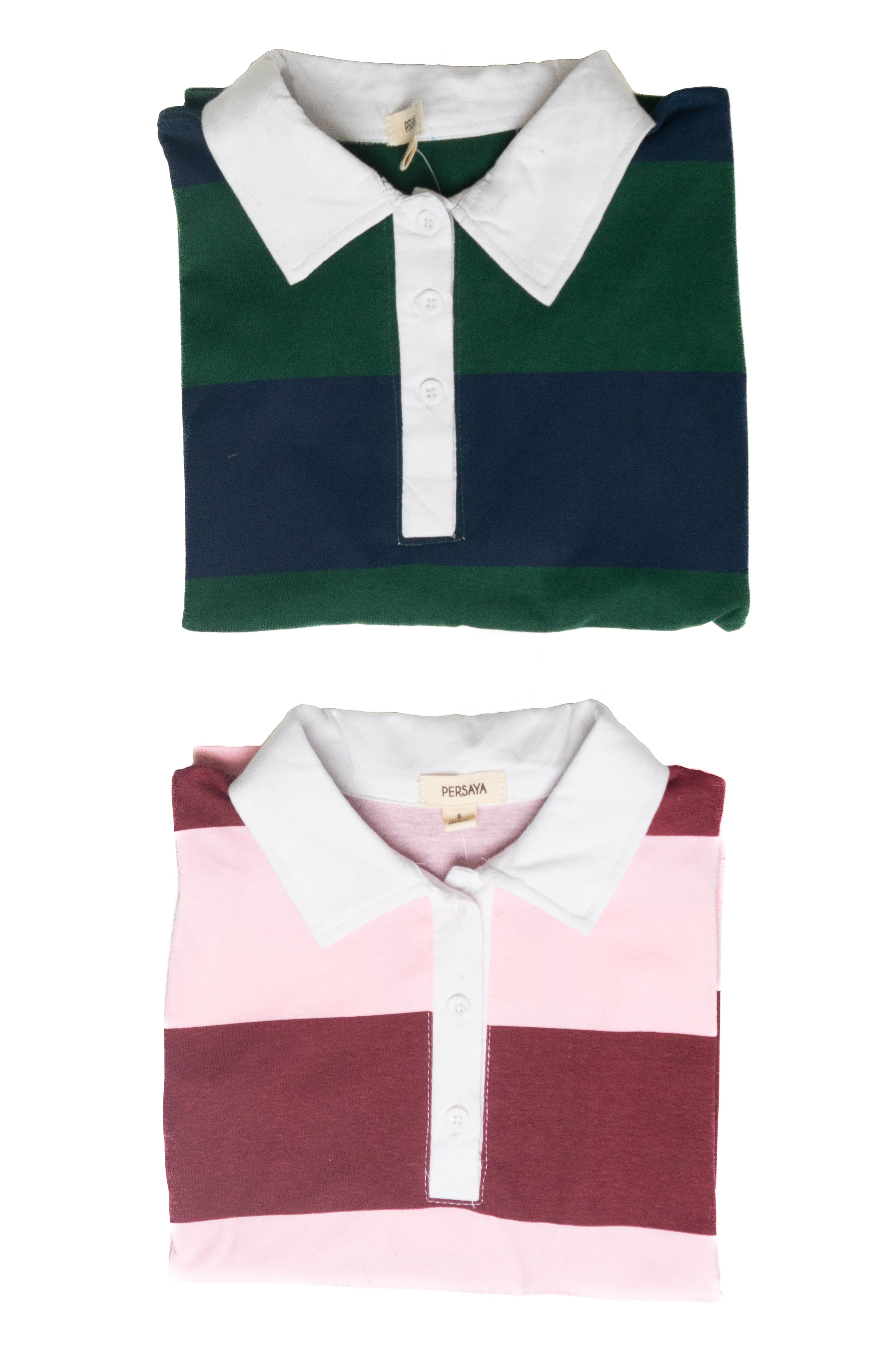 Stripe Rugby Polo