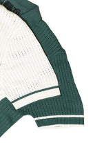 Retro Knit Button-Up