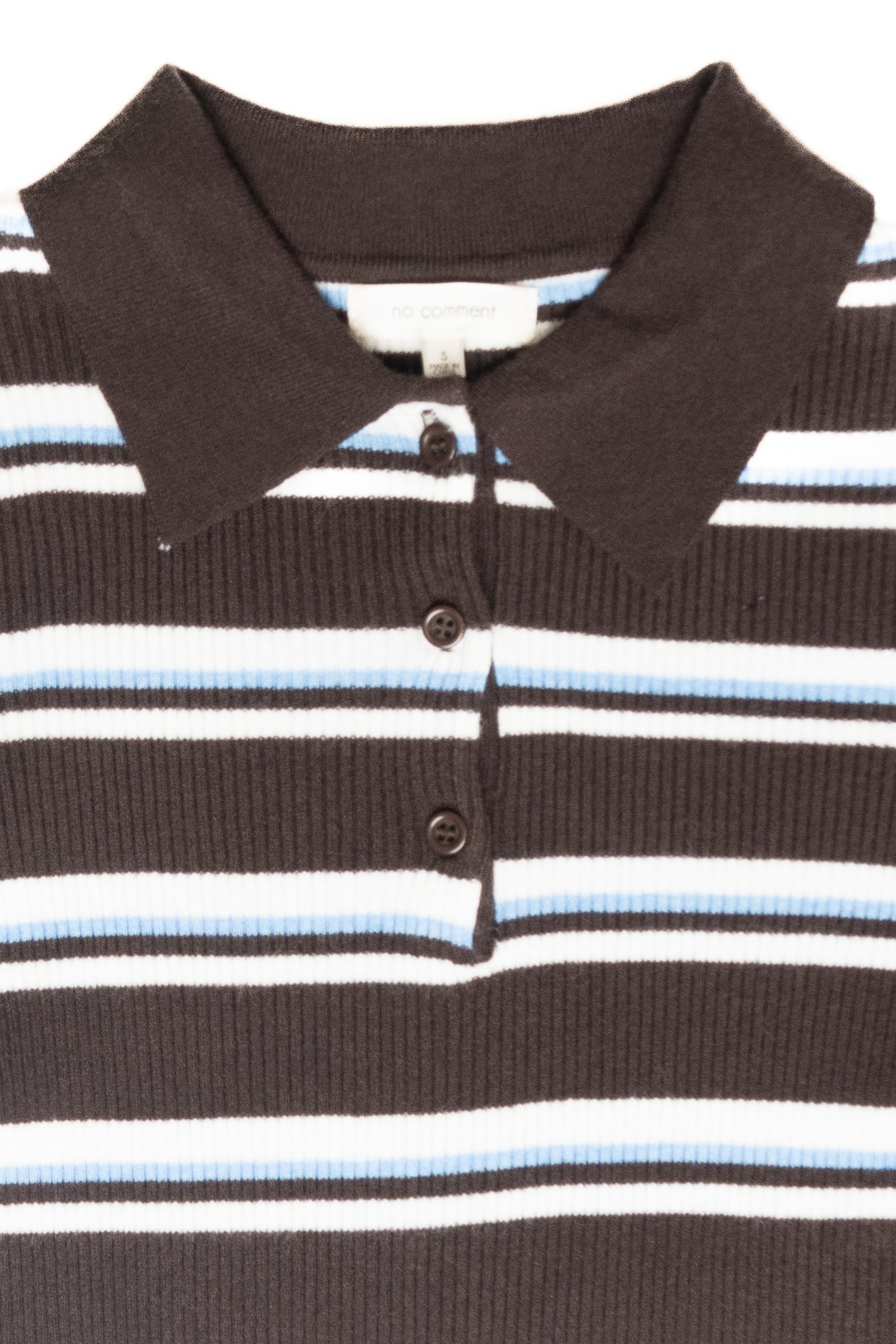 Polo Rib Stripe Pullover