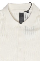 Retro Knit Button-Up