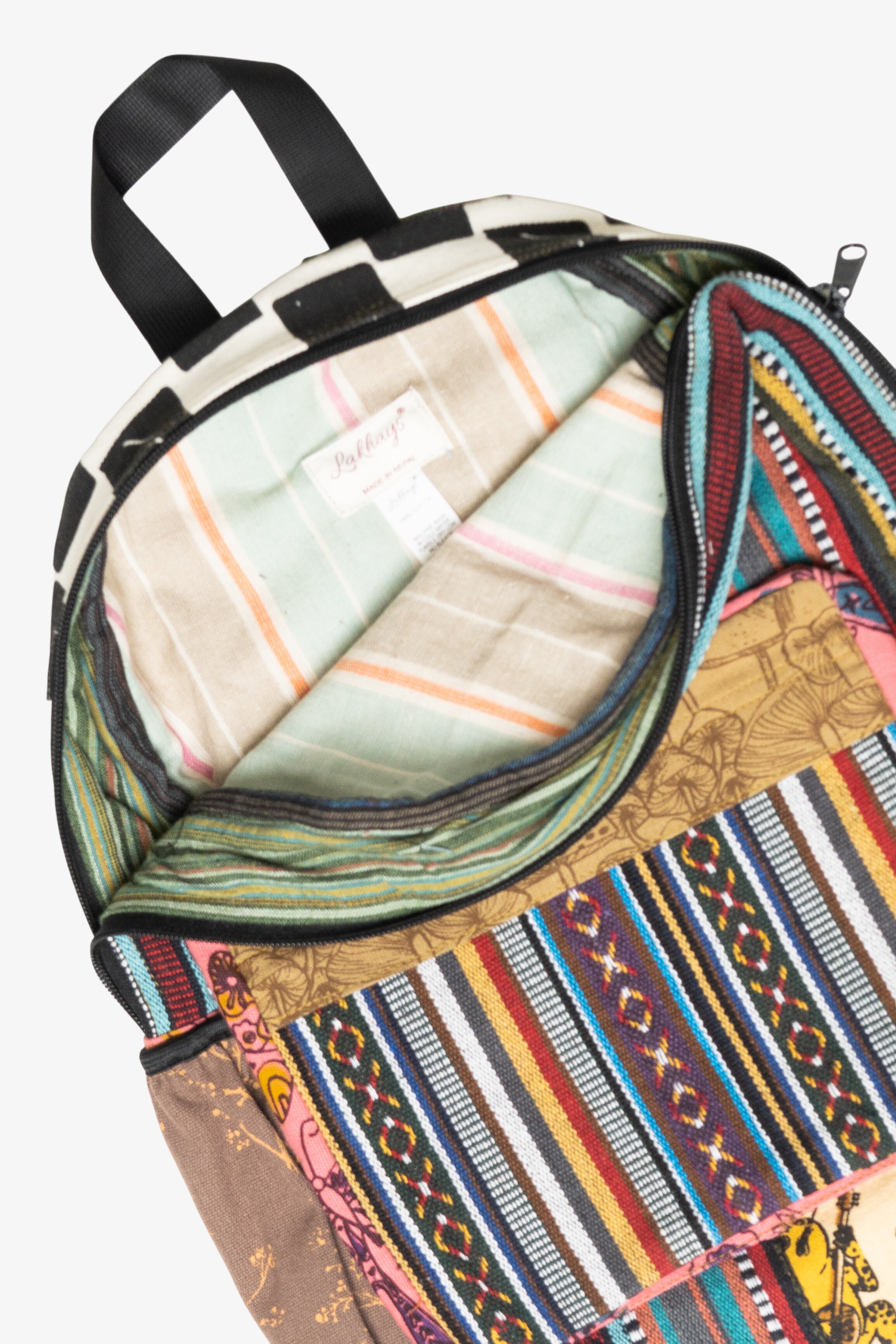 Patchwork Backpack