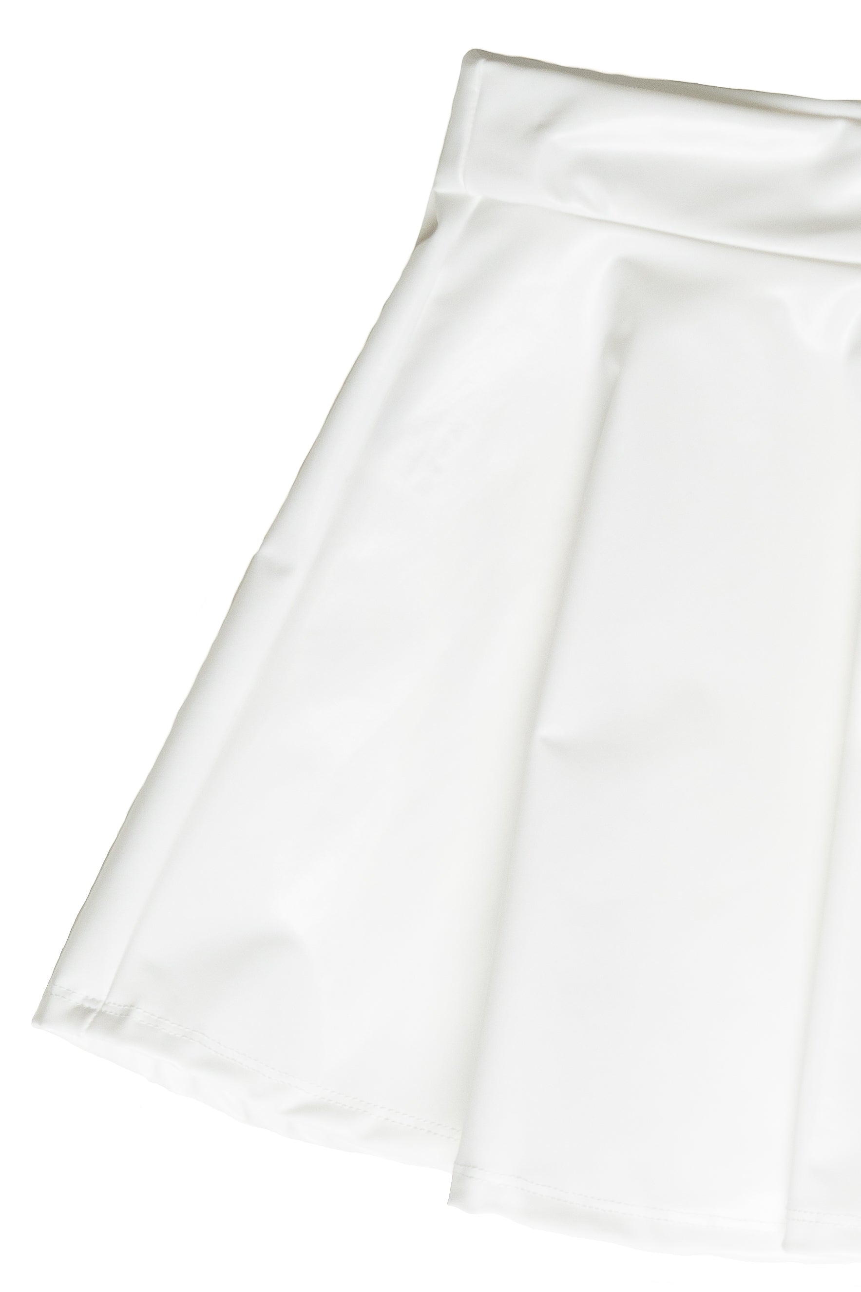 Metallic Circle Swing Skirt