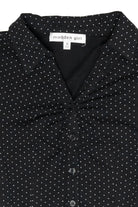 Pin Dot Cap Sleeve Shirt 