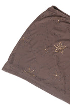 Floral Rhinestone Mini Skirt