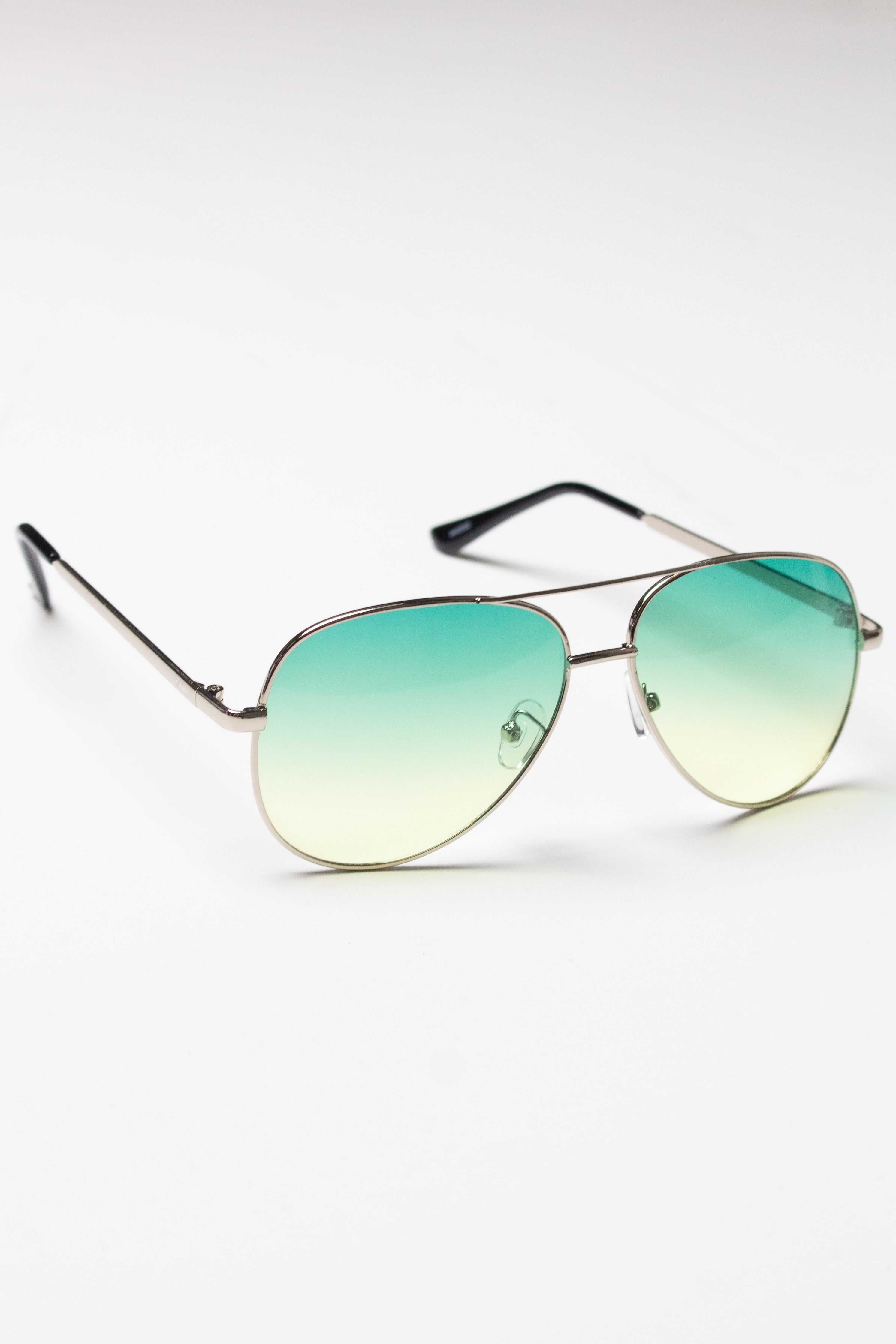 Ombre Lens Metal Aviator