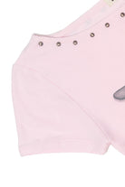 Butterfly Studded Boat Neck Tee