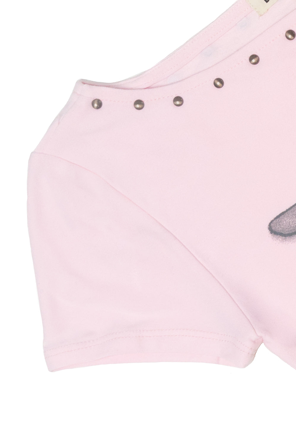 Butterfly Studded Boat Neck Tee