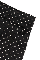 Pin Dot Foldover Flare Leggings